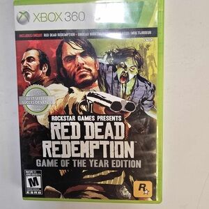 Red Dead Redemption GOTY Edition Xbox 360 - Discs excellent!